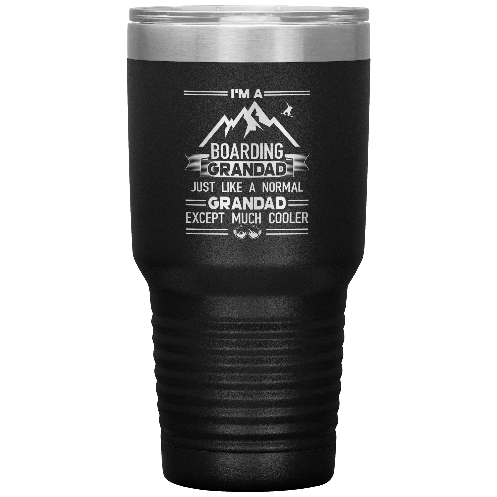 I'm A Boarding Grandad 30oz Tumbler - Powderaddicts