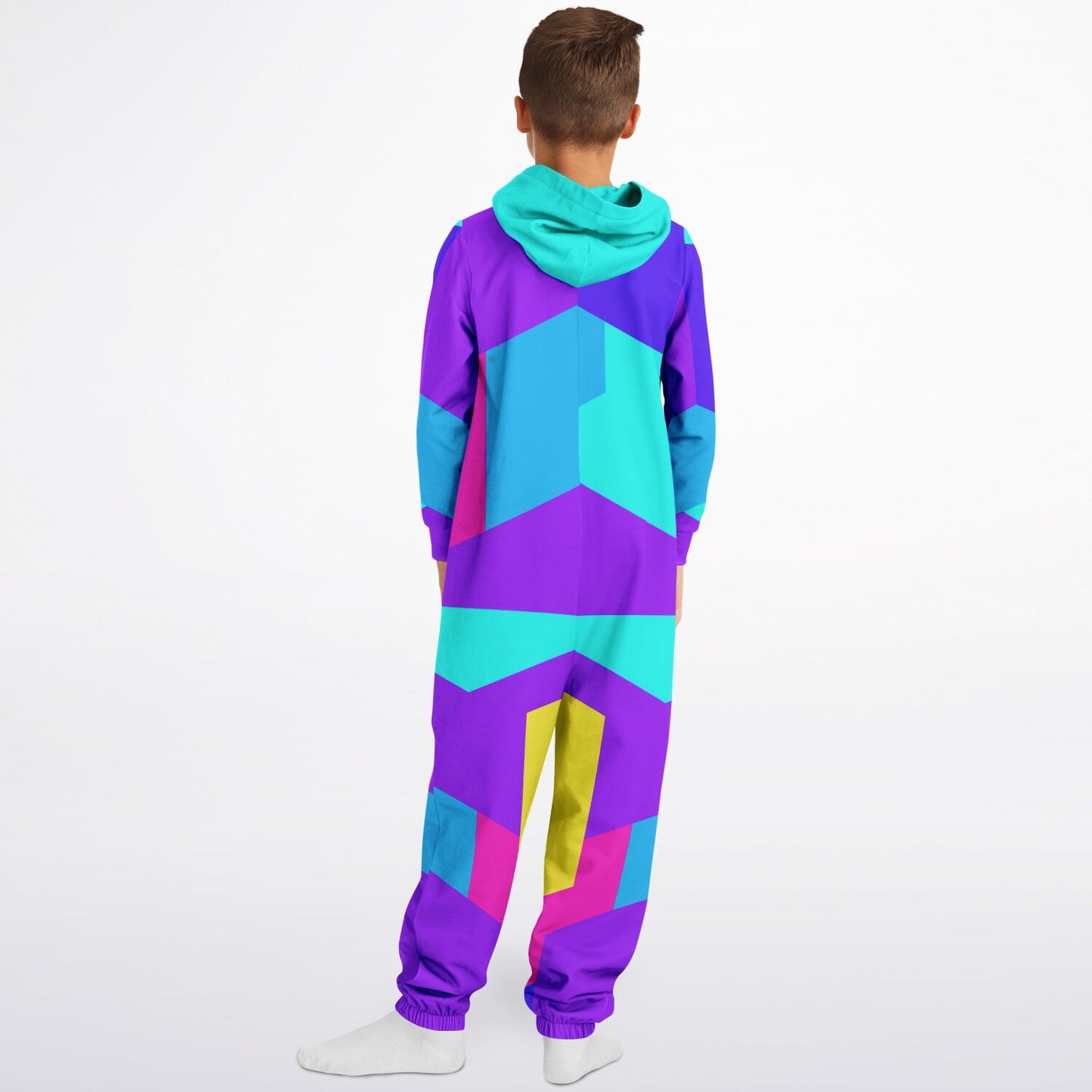 Purple Vail Kid's Unisex Jumpsuit