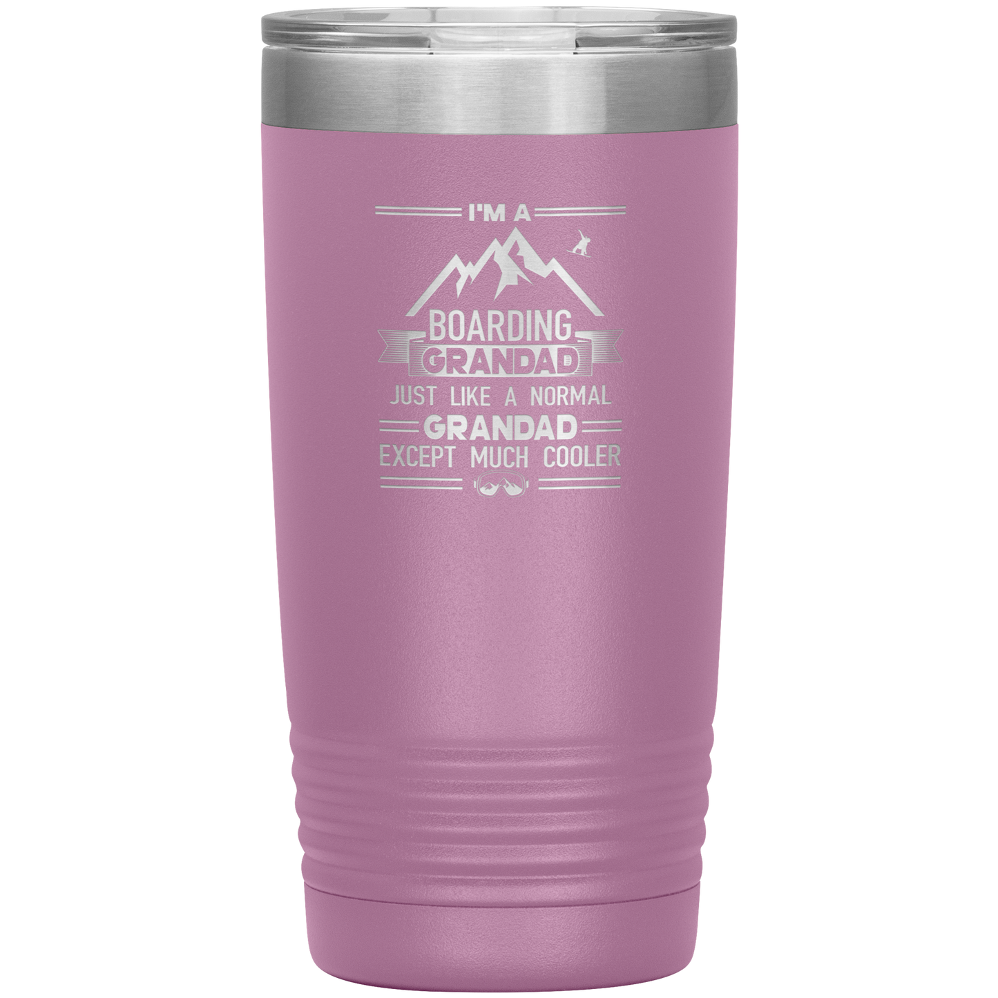 I'm A Boarding Grandad 20oz Tumbler - Powderaddicts