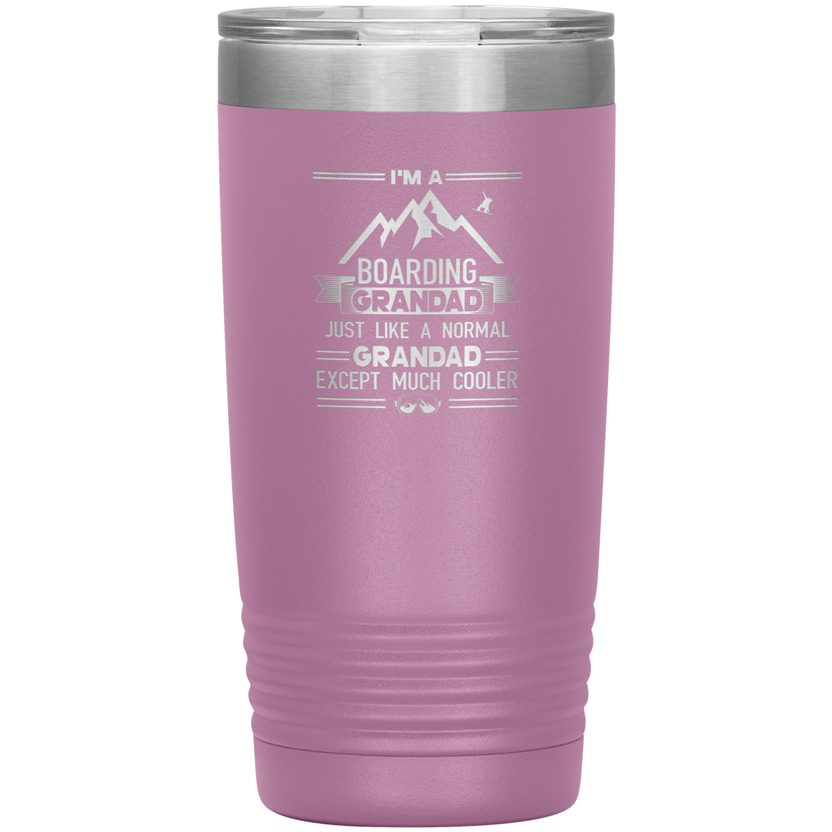 I'm A Boarding Grandad 20oz Tumbler - Powderaddicts