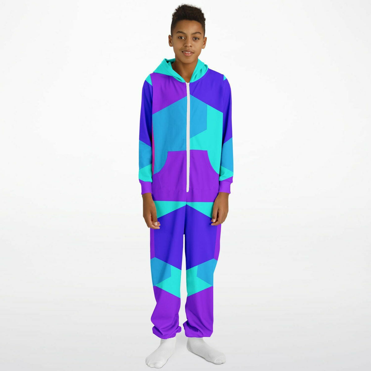 Purple Vail Kid&#39;s Unisex Jumpsuit