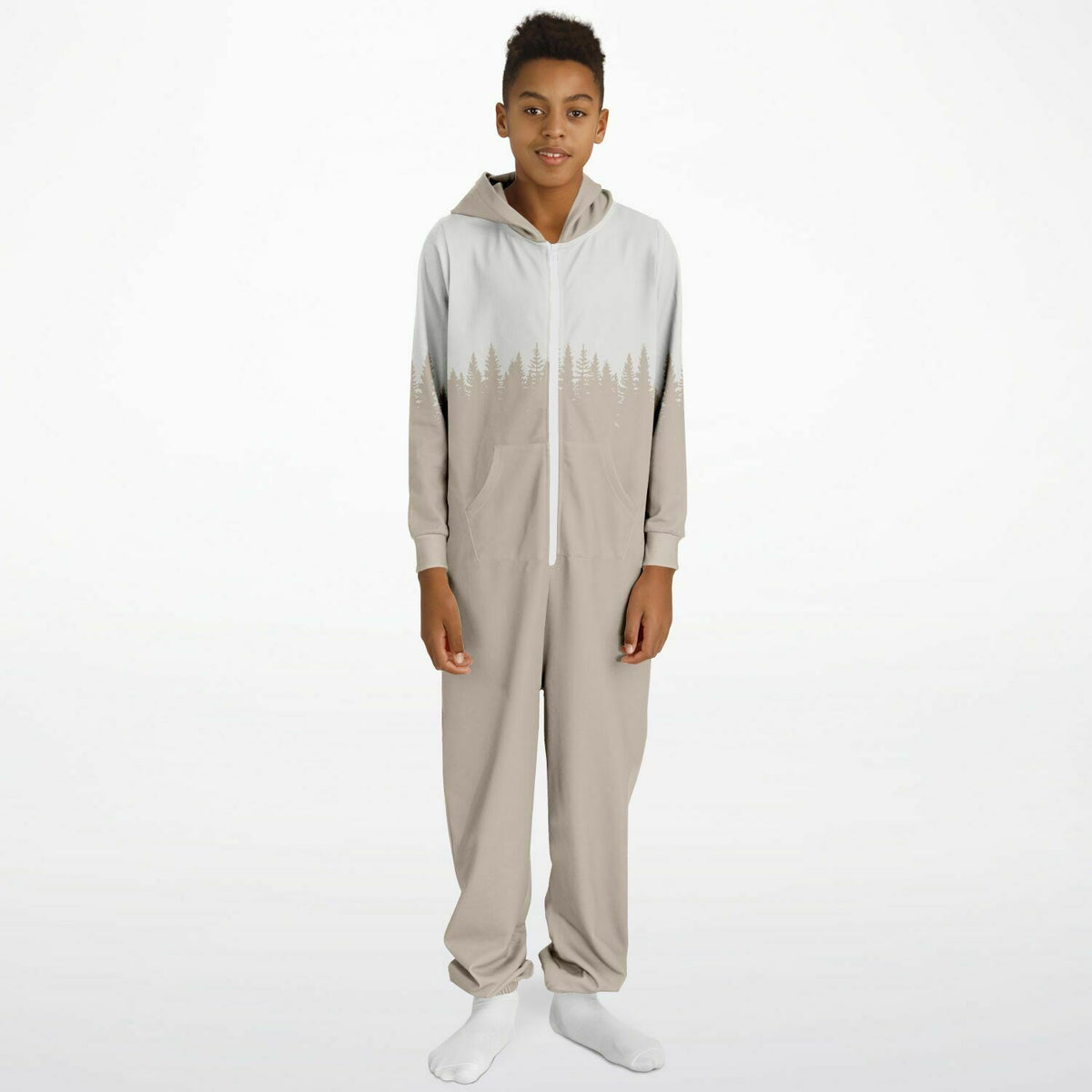 Tree Outline KID&#39;s UNISEX JUMPSUIT