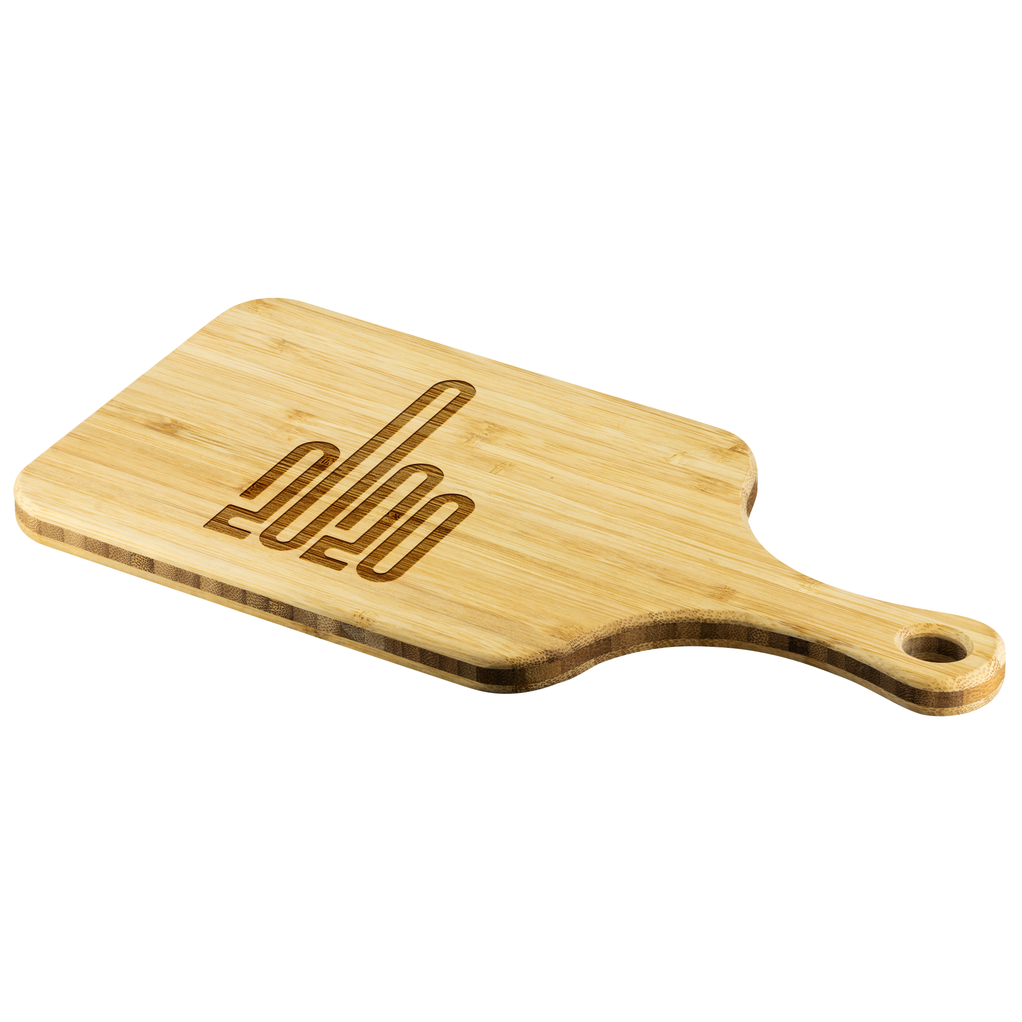 2020 Middle Finger Cutting Board With Handle - Powderaddicts