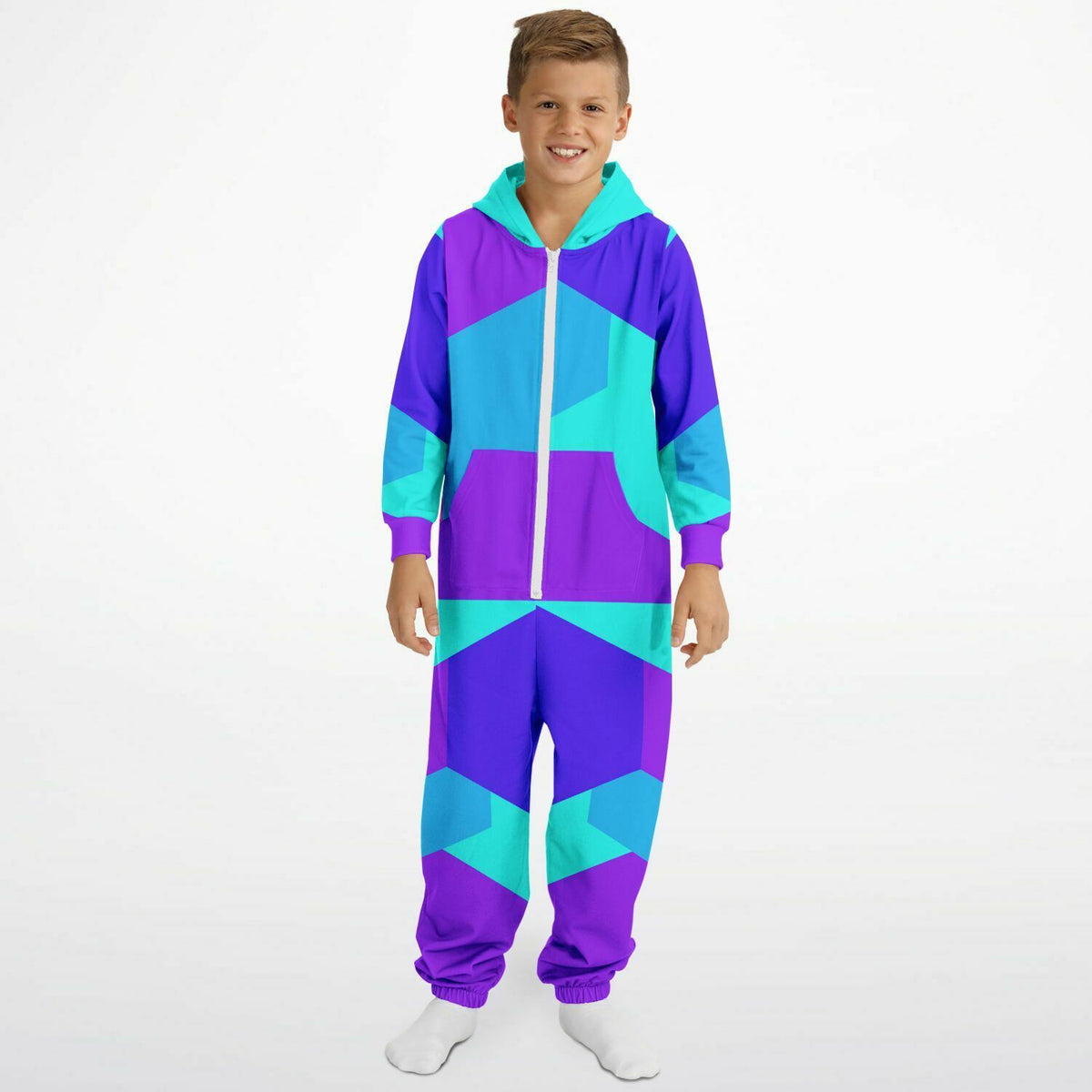 Purple Vail Kid&#39;s Unisex Jumpsuit