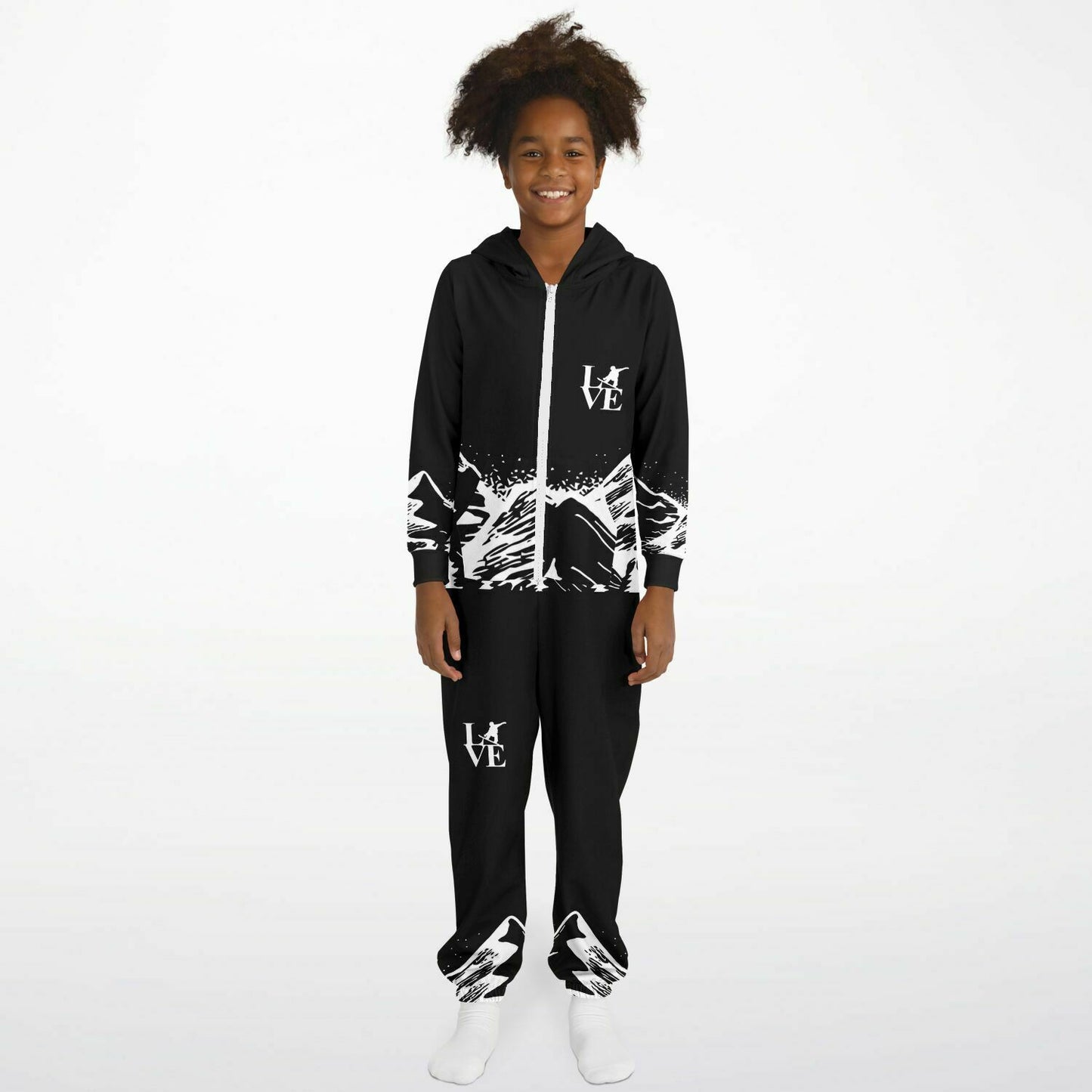Love Snowboard Unisex Kid's Jumpsuit