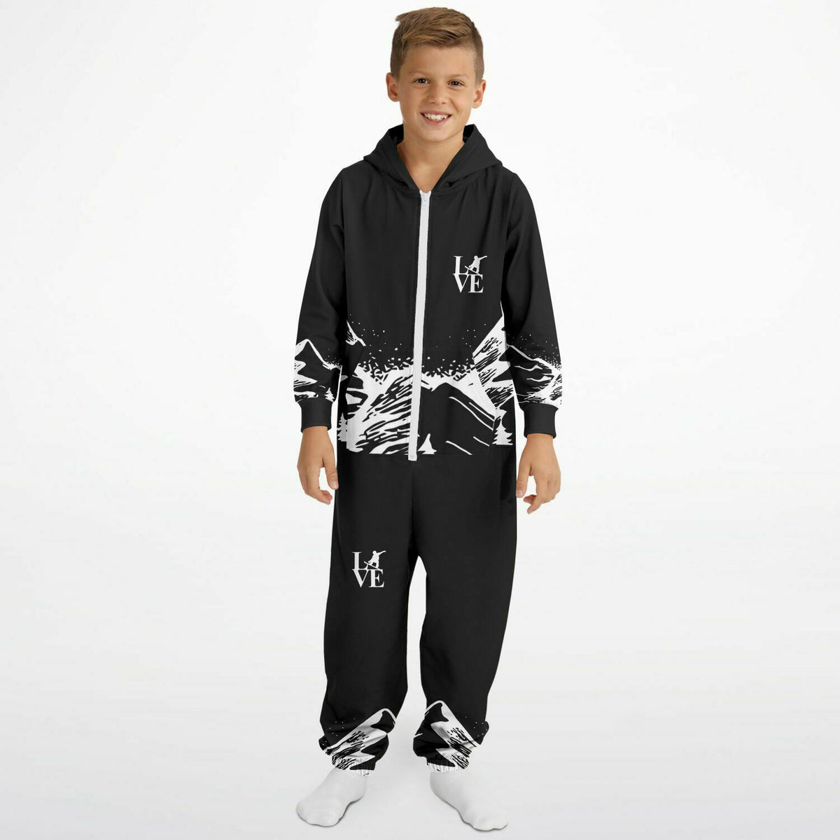 Love Snowboard Unisex Kid&#39;s Jumpsuit