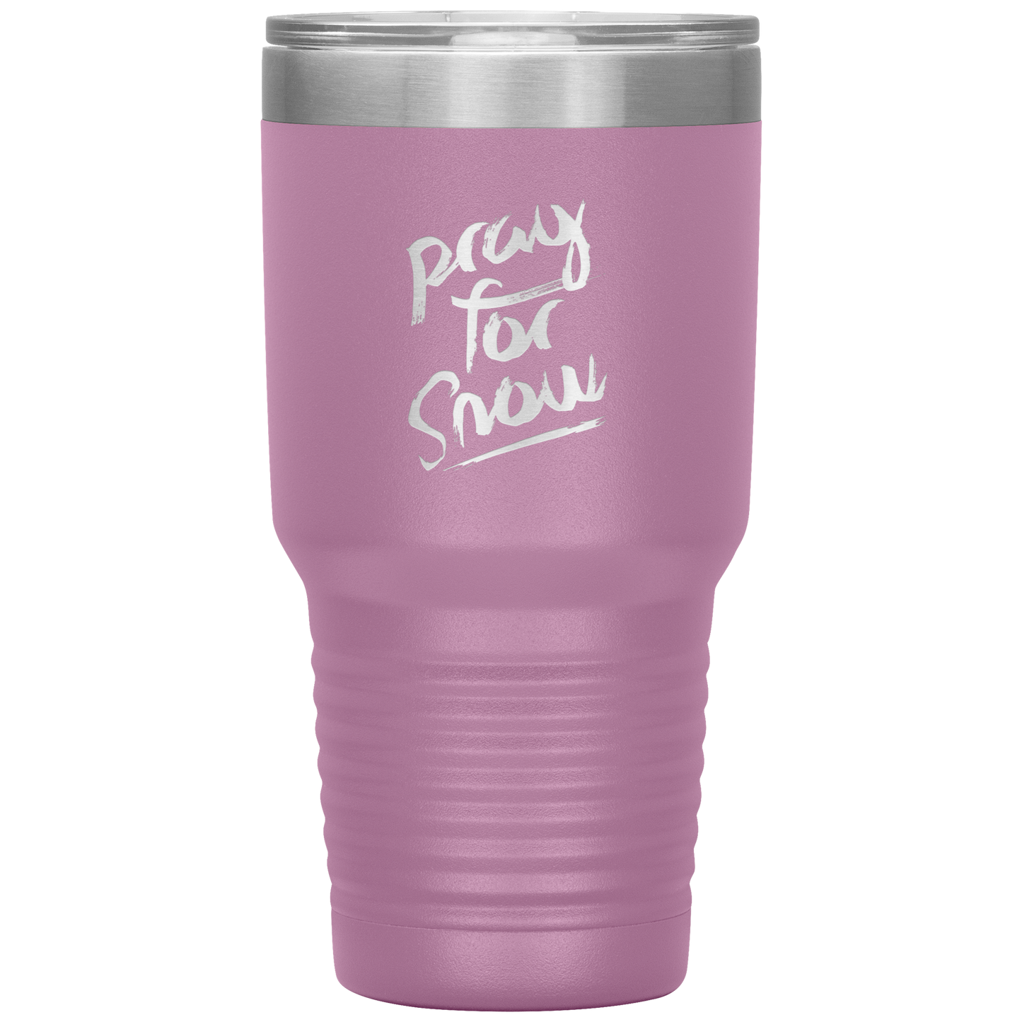 Pray For Snow Back 30oz Tumbler - Powderaddicts