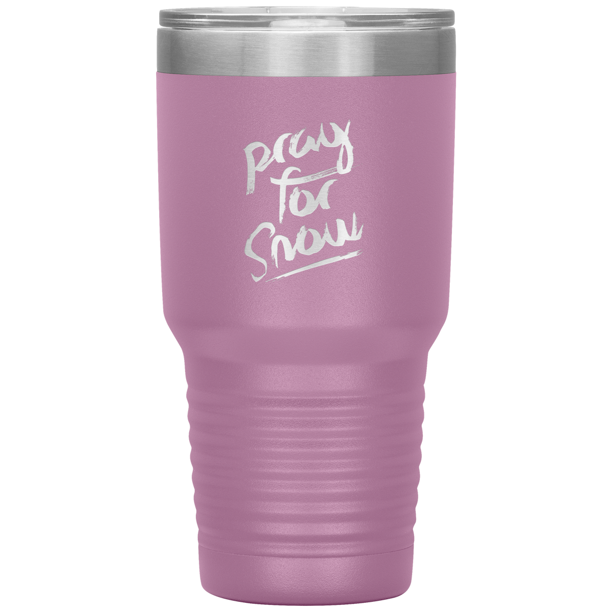 Pray For Snow Back 30oz Tumbler - Powderaddicts