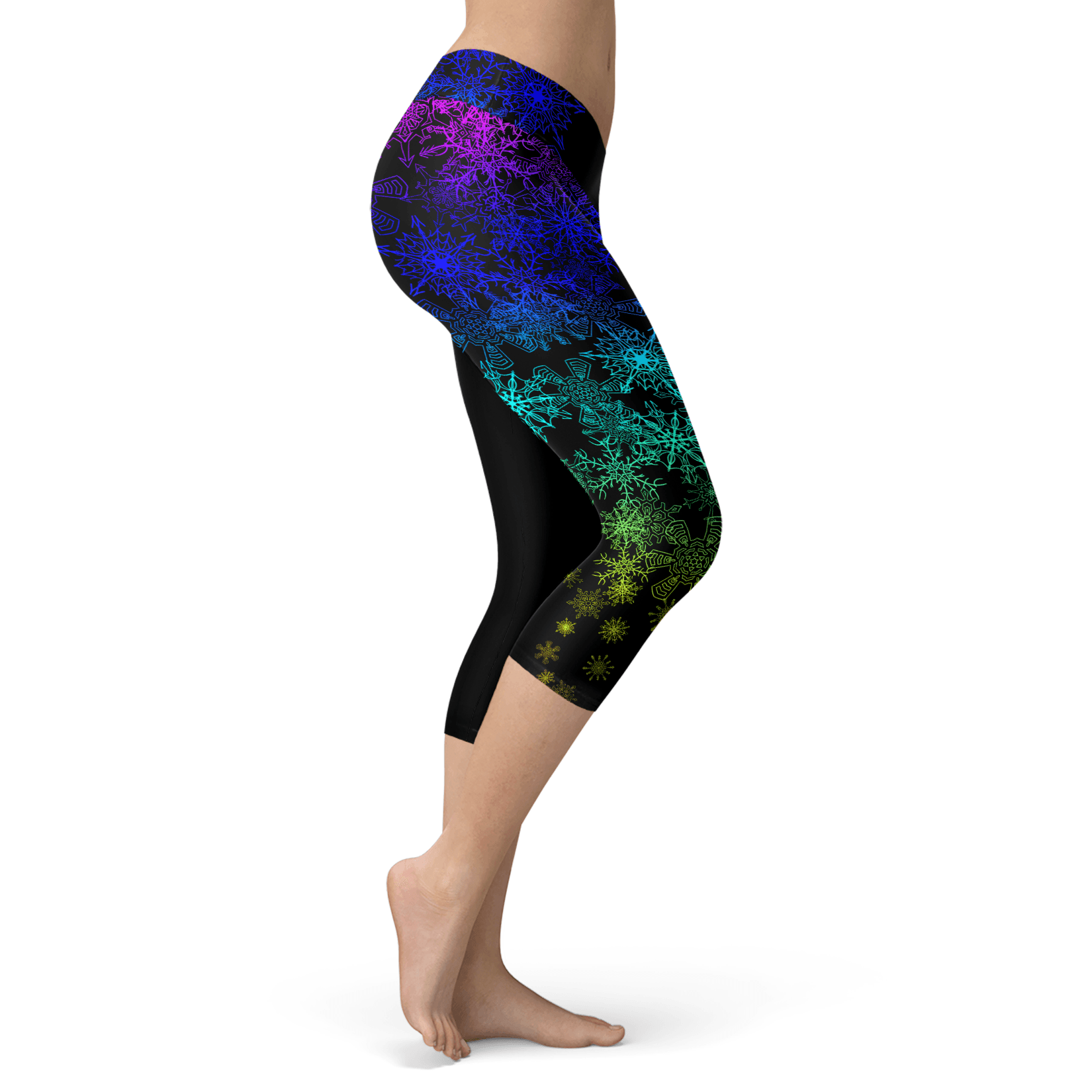 Rainbow Snow Capris - Powderaddicts