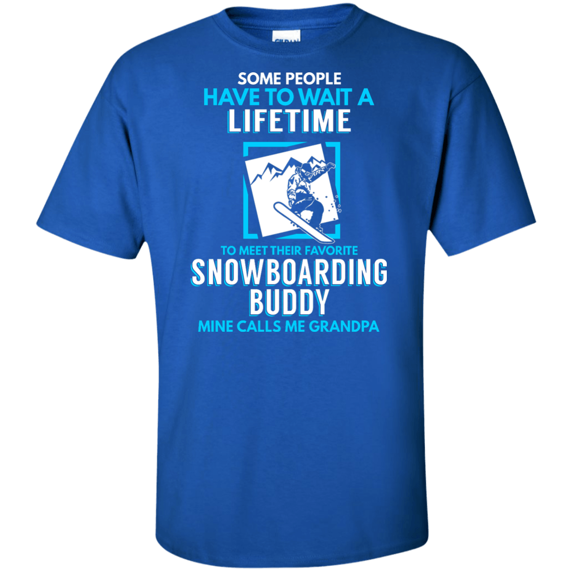 Snowboard Buddy - Grandpa Tees - Powderaddicts