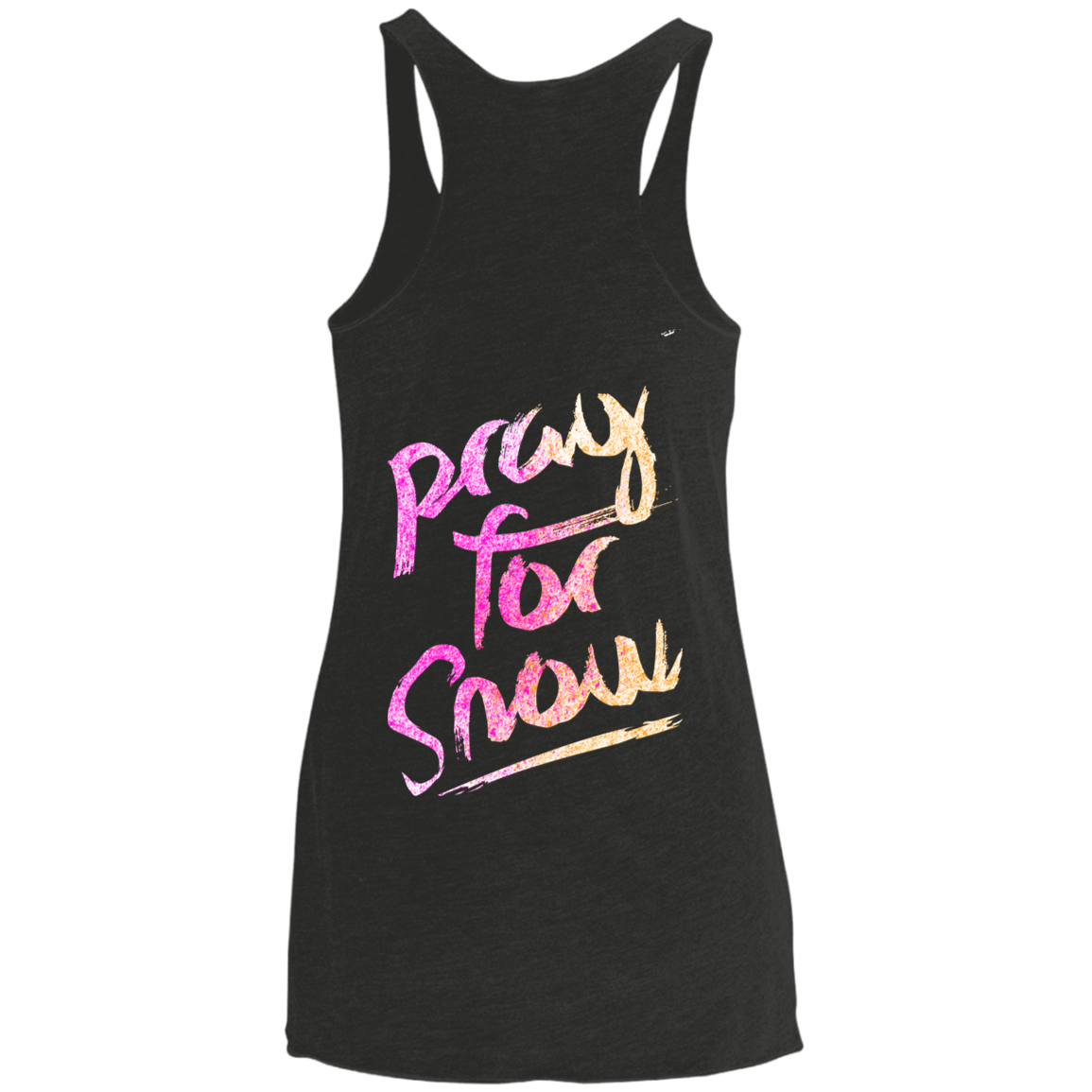 Pray For Snow Tank Tops - Powderaddicts