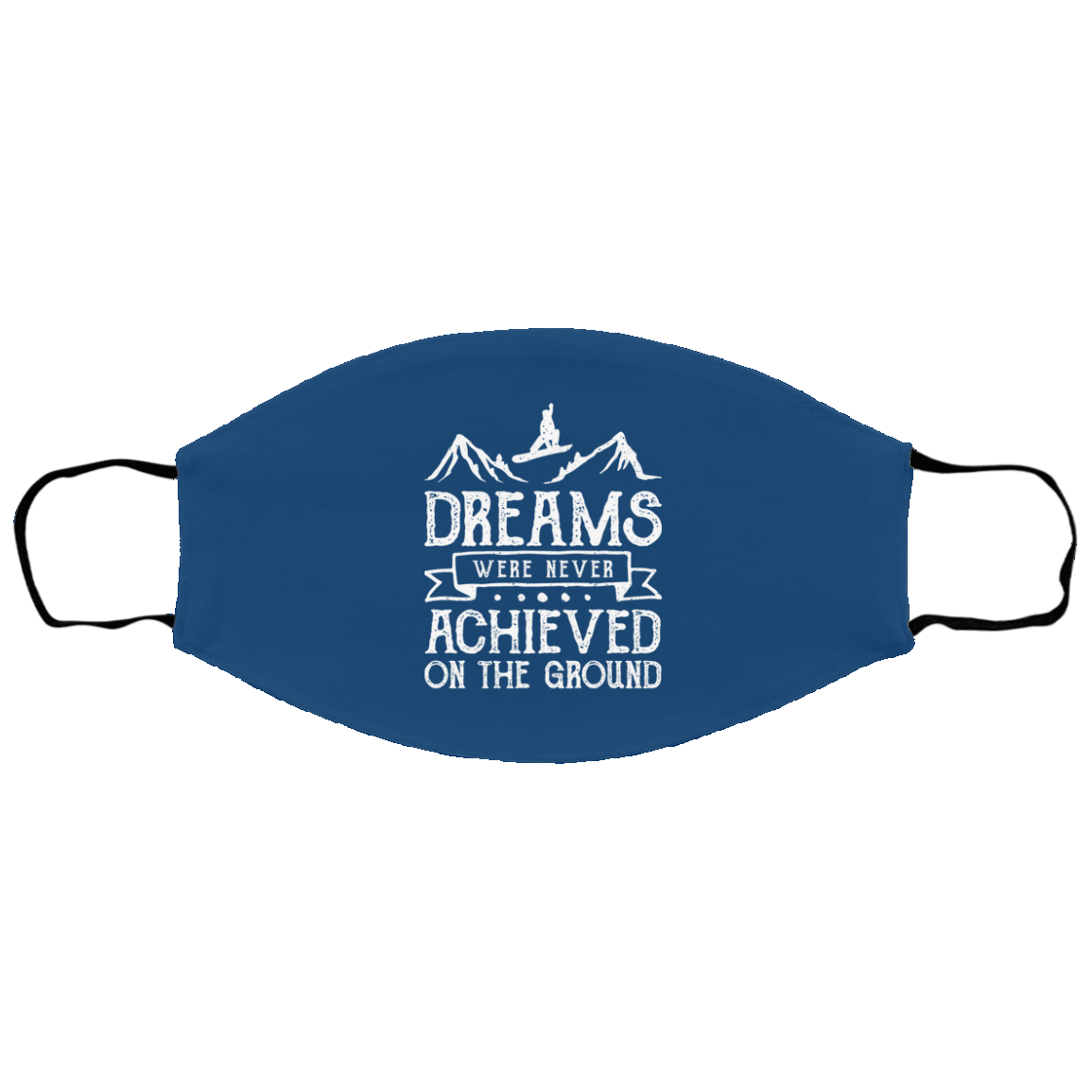 Dreams were Never Achieved on the Ground Youth Face Mask - Powderaddicts