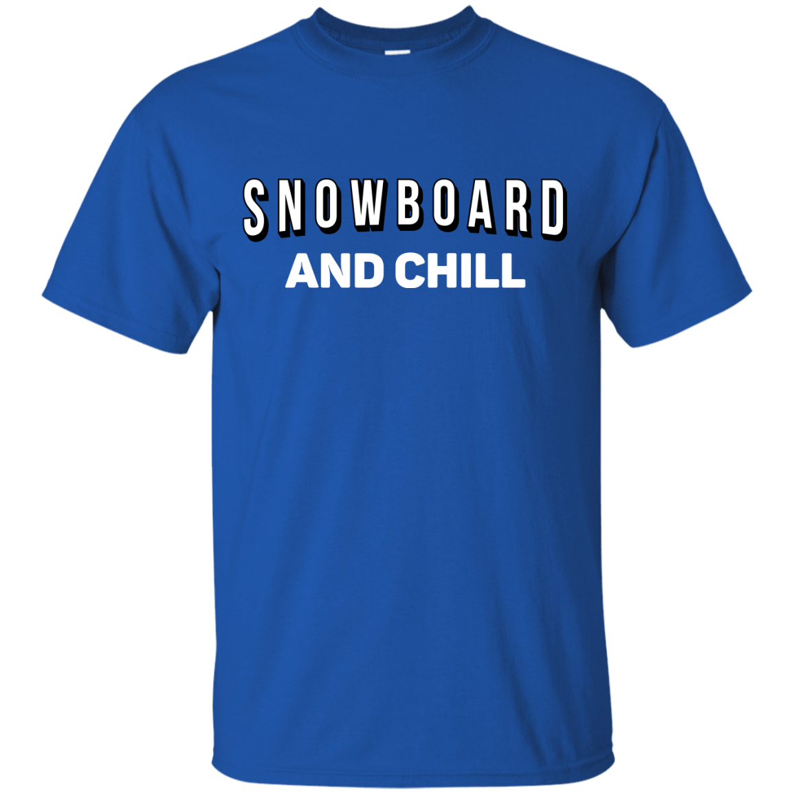Snowboard and Chill Men's Tees and V-Neck - Powderaddicts
