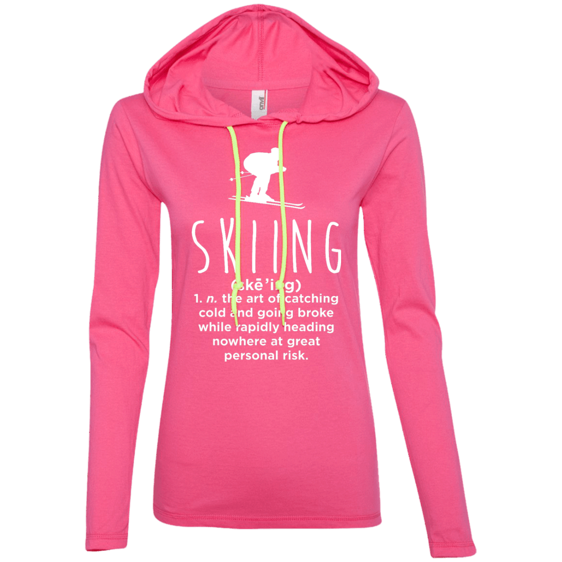 Skiing Definition Hoodies - Powderaddicts