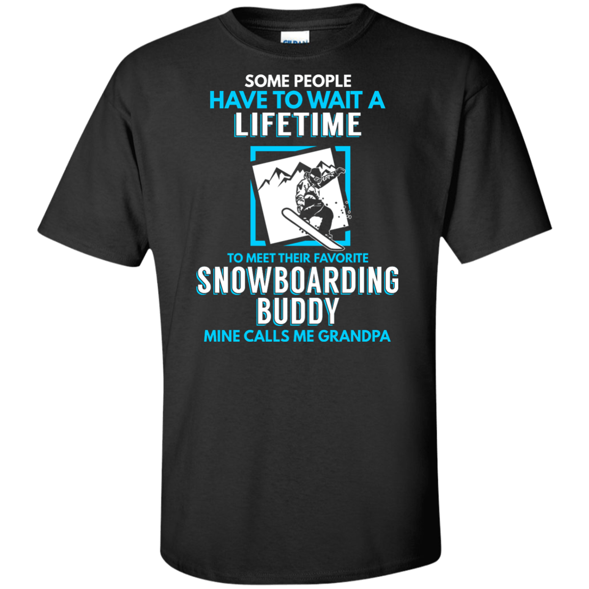 Snowboard Buddy - Grandpa Tees - Powderaddicts