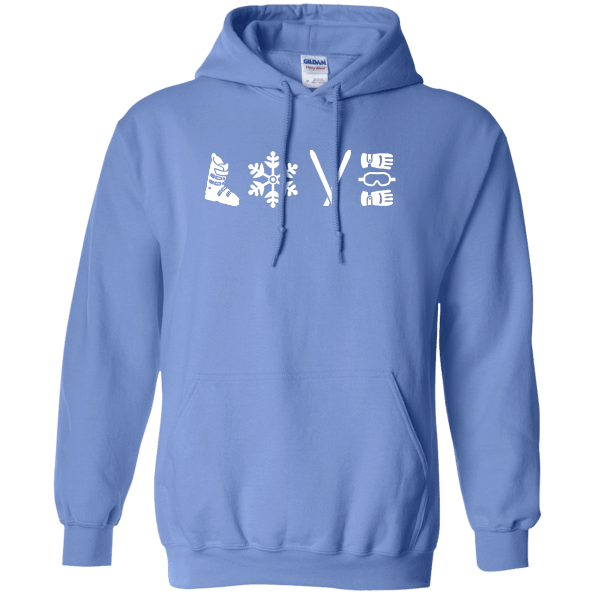 Love Ski - Carolina Blue - Powderaddicts