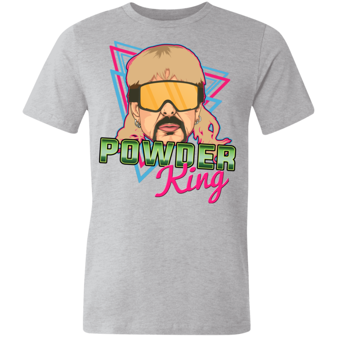Powder King 3001U Unisex Made in the USA Jersey Short-Sleeve T-Shirt - Powderaddicts