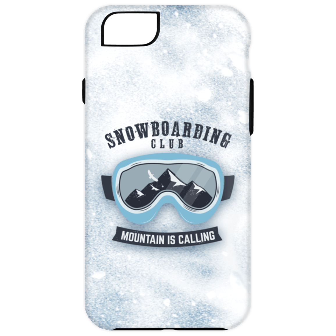 Snowboarding Club Mountain Is Calling Phone Cases - Powderaddicts