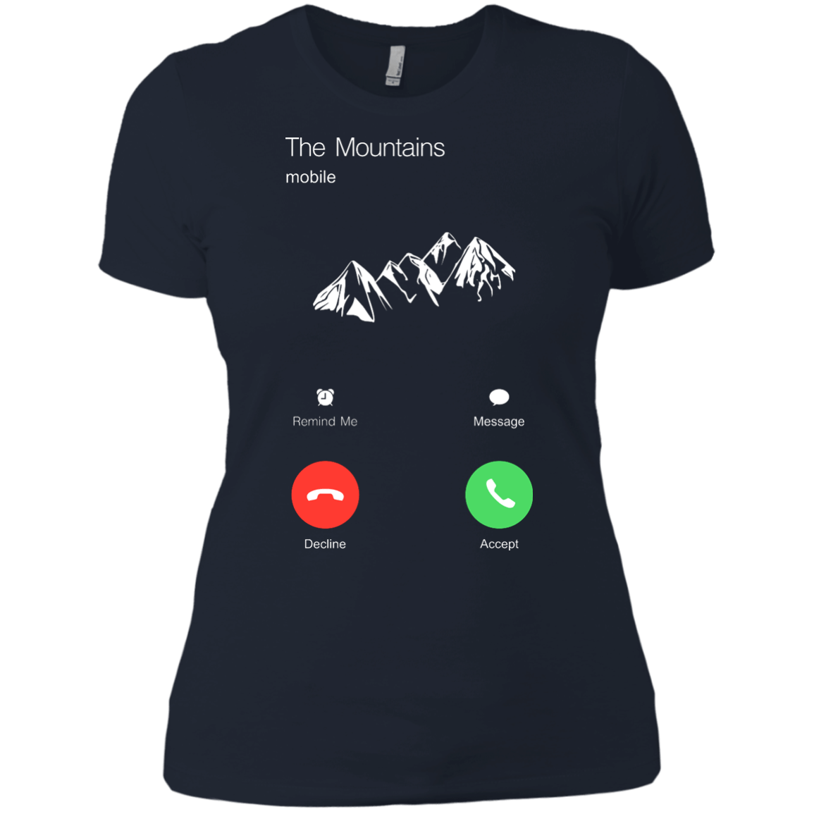 The Call - Ladies Tees - Powderaddicts