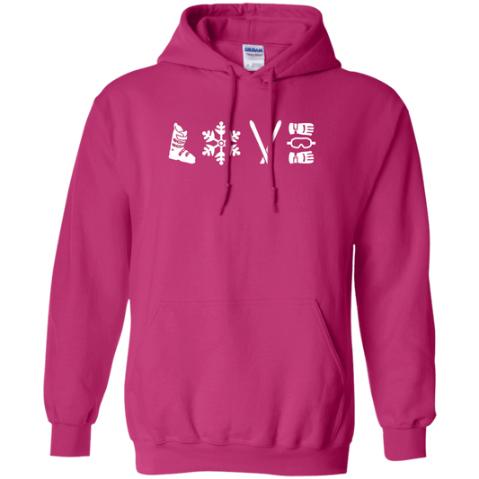 LOVE SKI HOODIES HELICONIA - Powderaddicts