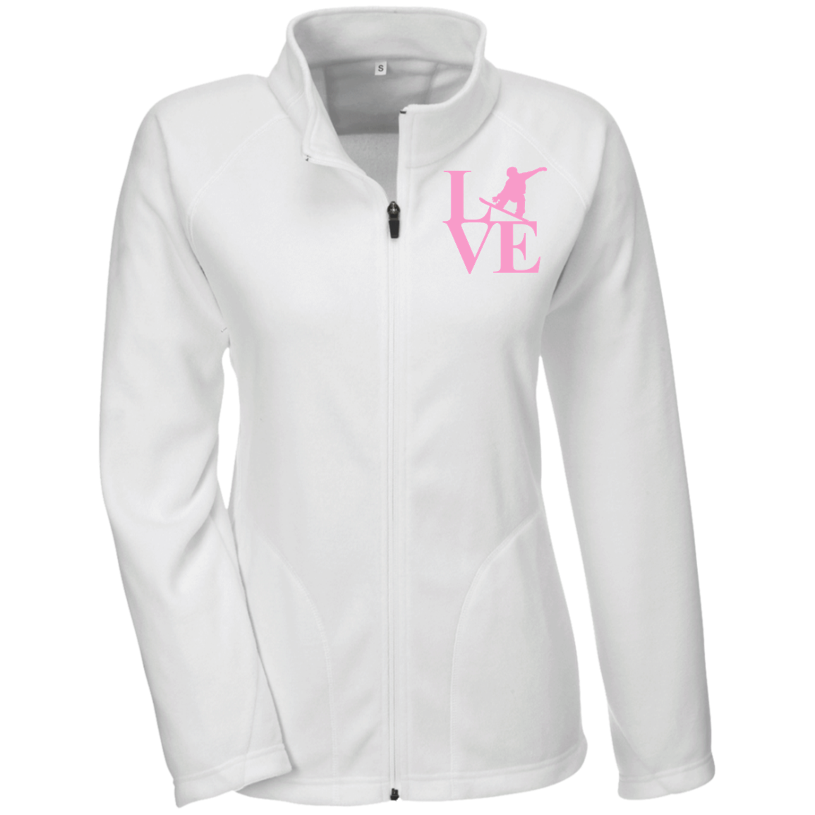 Pink LOVE Snowboard Ladies' Microfleece - Powderaddicts