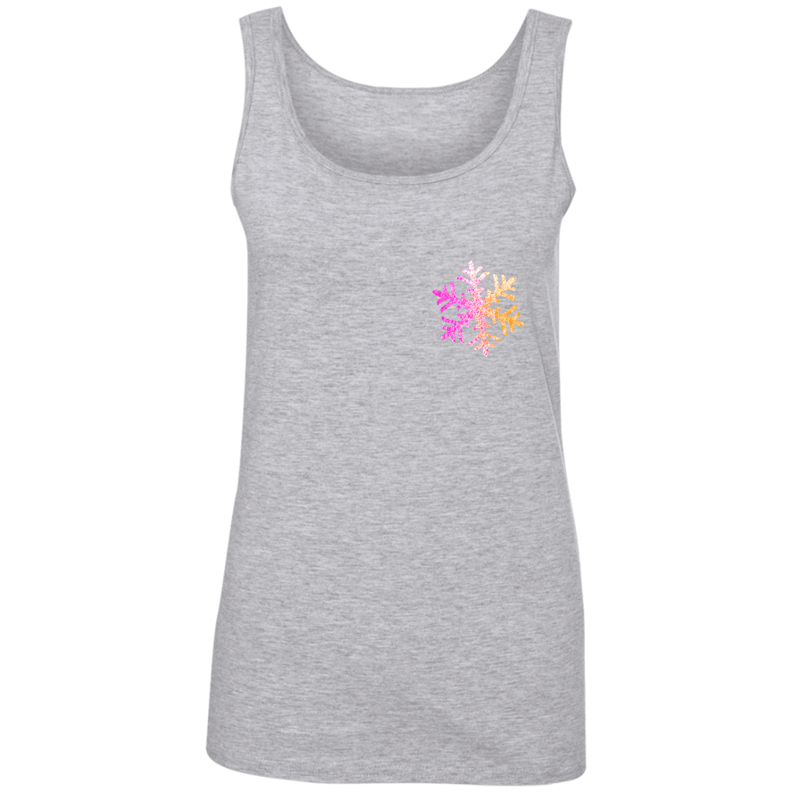 Pray For Snow 100% Ringspun Cotton Tank Top - Powderaddicts