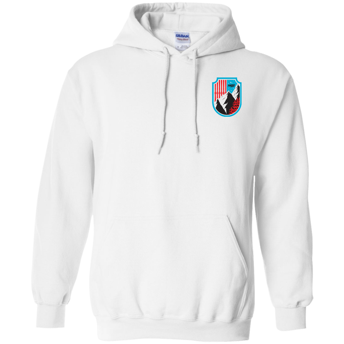 Ski Flag Hoodies - Powderaddicts