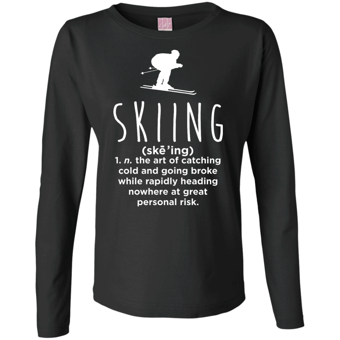 Skiing Definition Long Sleeves - Powderaddicts