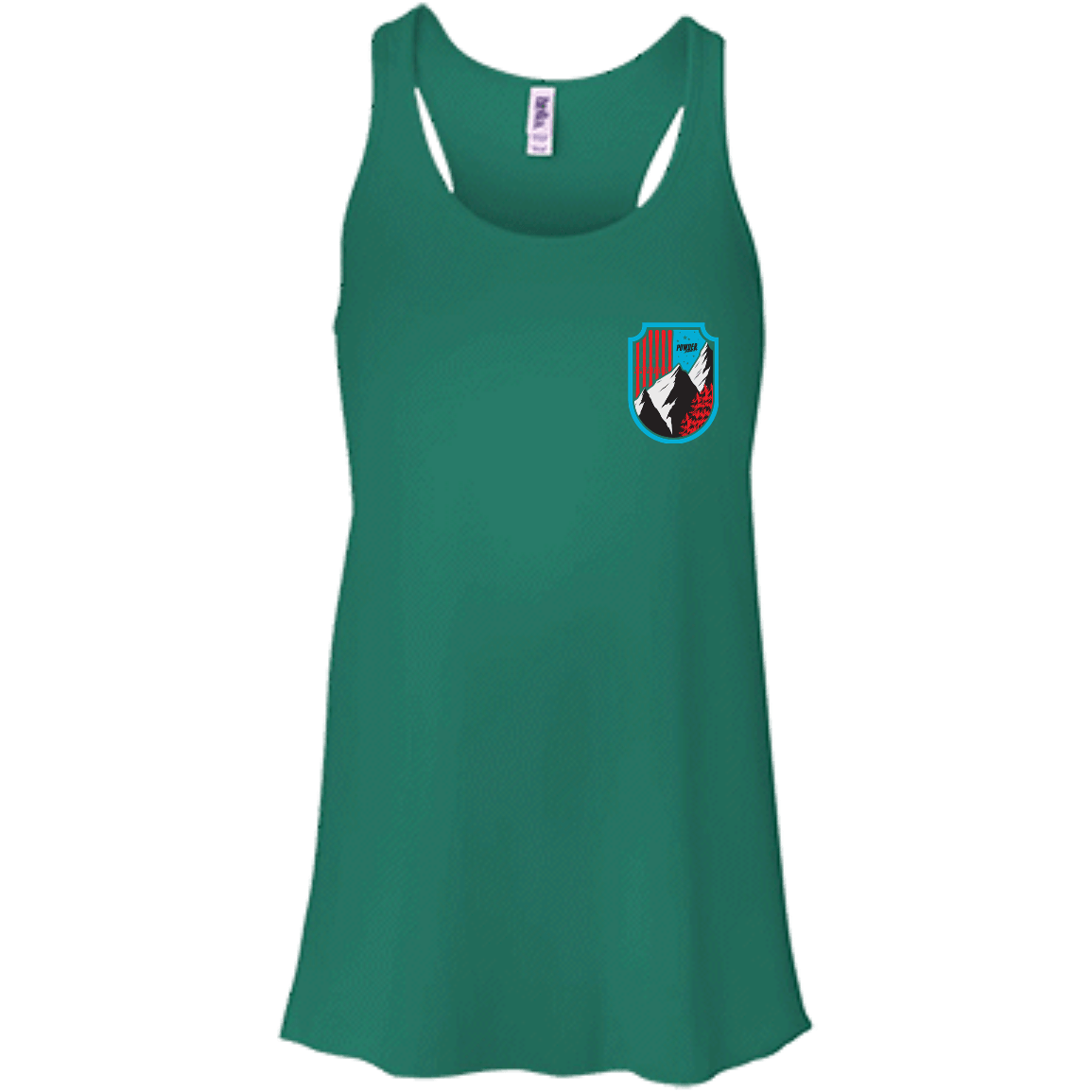 Ski Flag Tank Tops - Powderaddicts