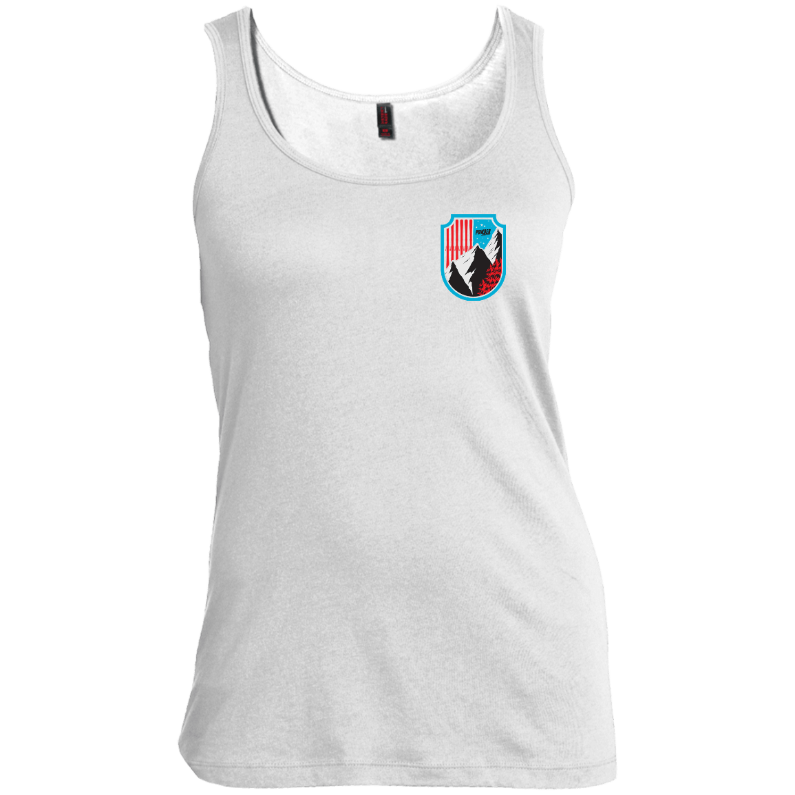 Ski Flag Tank Tops - Powderaddicts