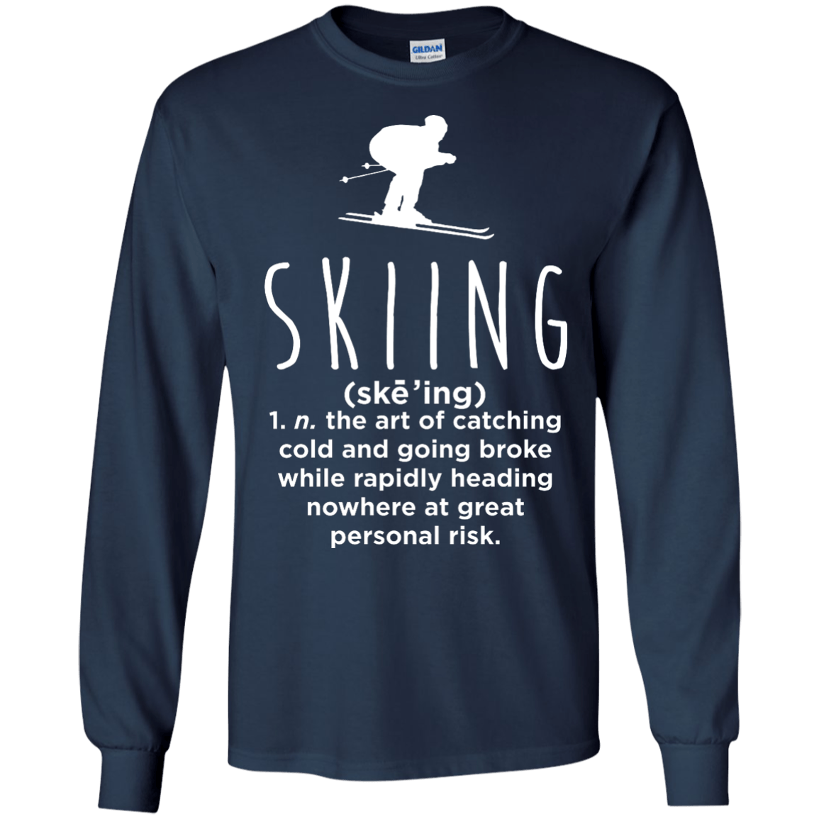 Skiing Definition Long Sleeves - Powderaddicts