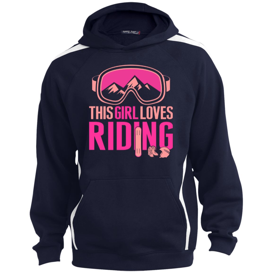 This Girl Loves Riding Youth Hoodies - Powderaddicts