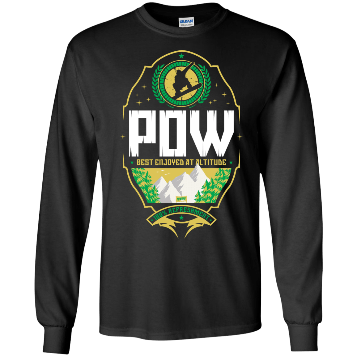 Pow Snowboard Long Sleeves - Powderaddicts