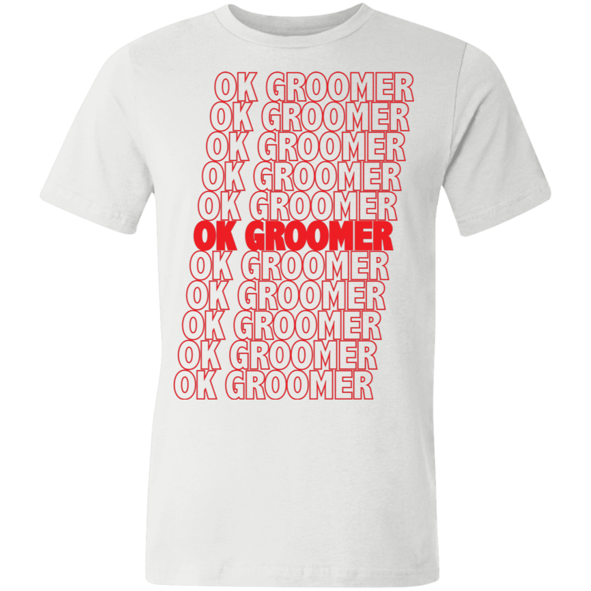 Groomer shirts sales