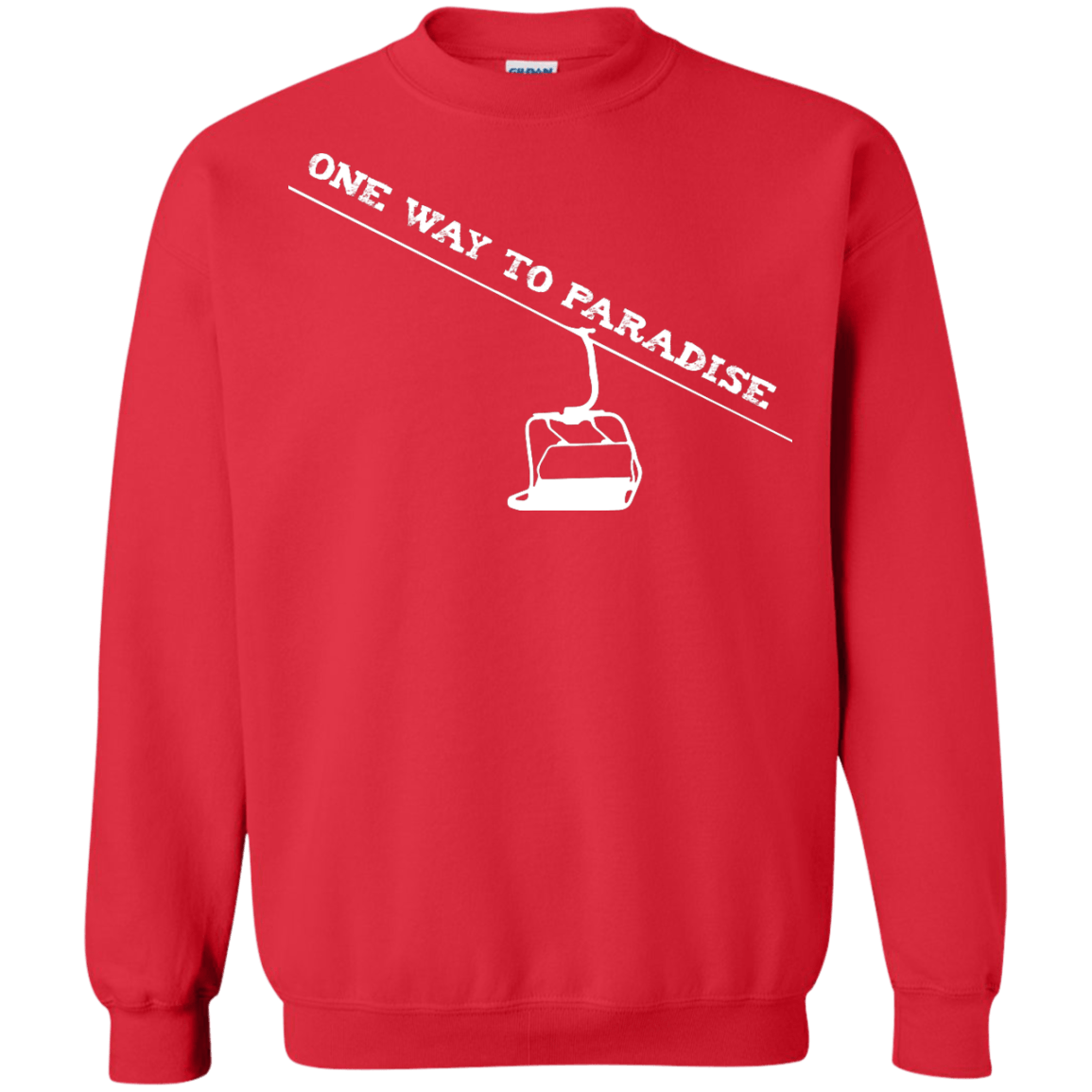 One Way To Paradise Hoodies - Powderaddicts