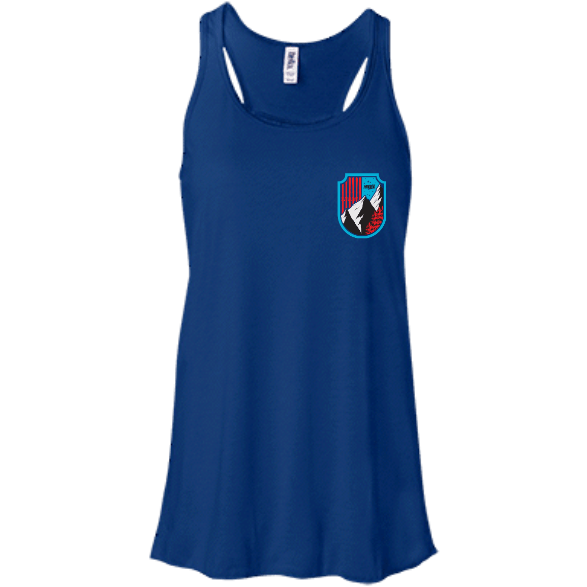 Ski Flag Tank Tops - Powderaddicts