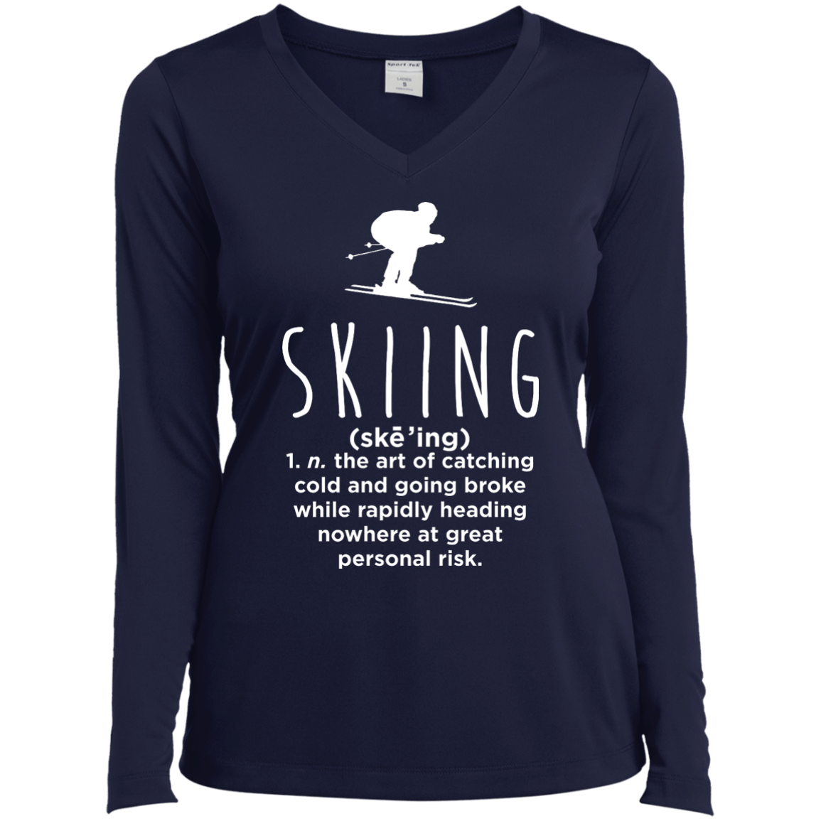 Skiing Definition Long Sleeves - Powderaddicts