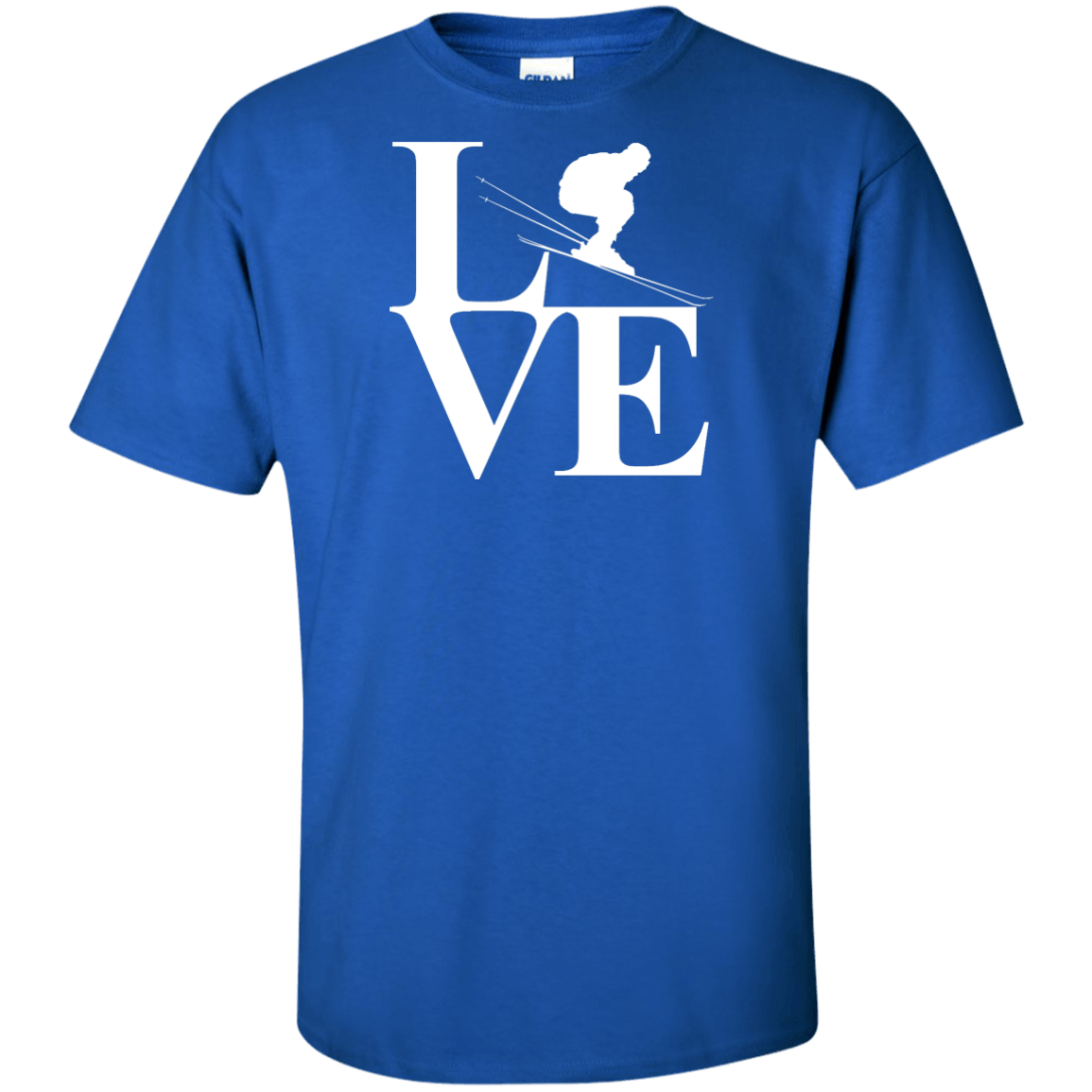L.O.V.E. Skiing Tees - Powderaddicts