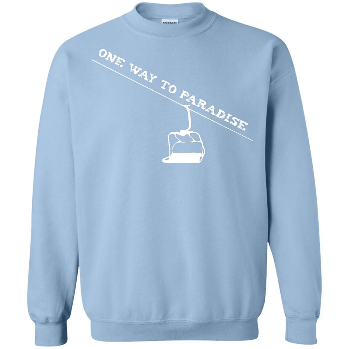 One Way To Paradise Hoodies - Powderaddicts