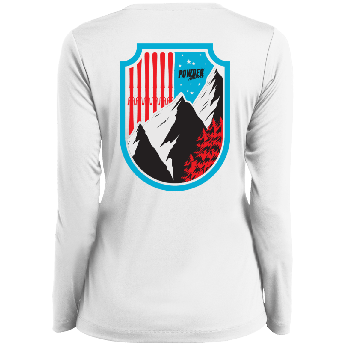 Ski Flag Long Sleeves - Powderaddicts