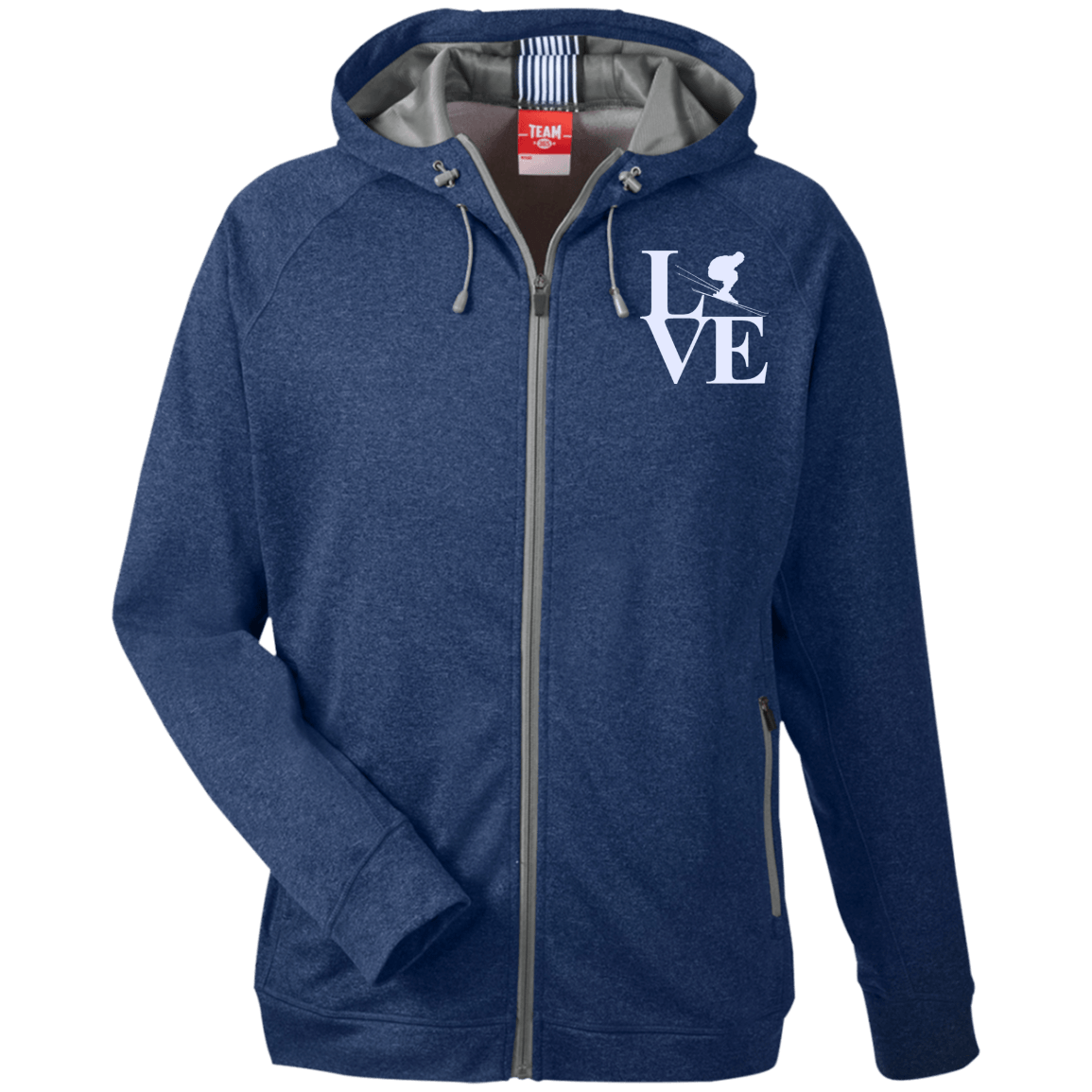 Love Ski Men's Zip Jacket - Powderaddicts