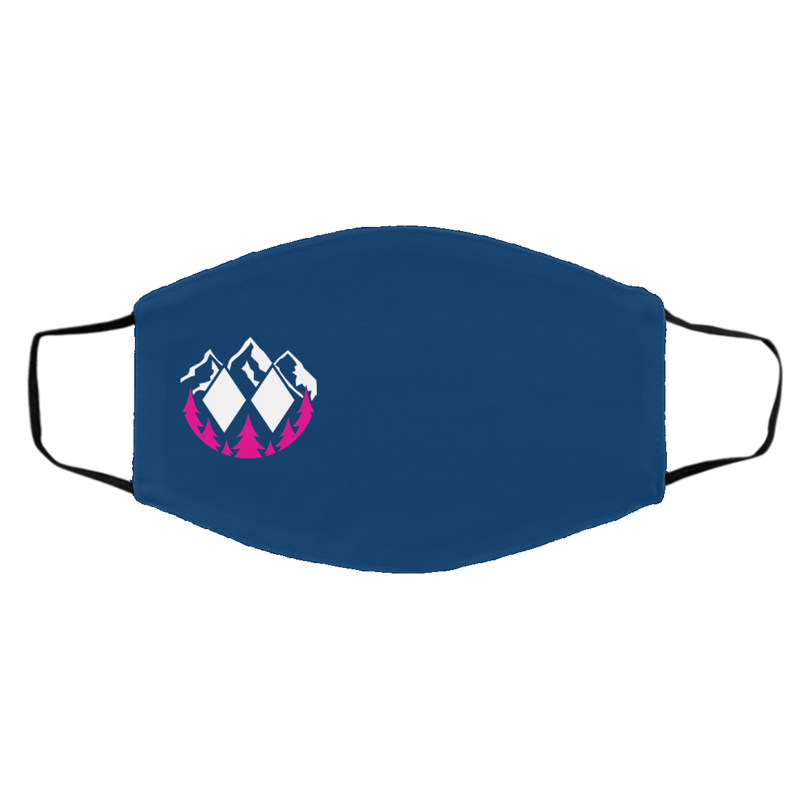 Black Diamonds Adult Face Mask - Powderaddicts