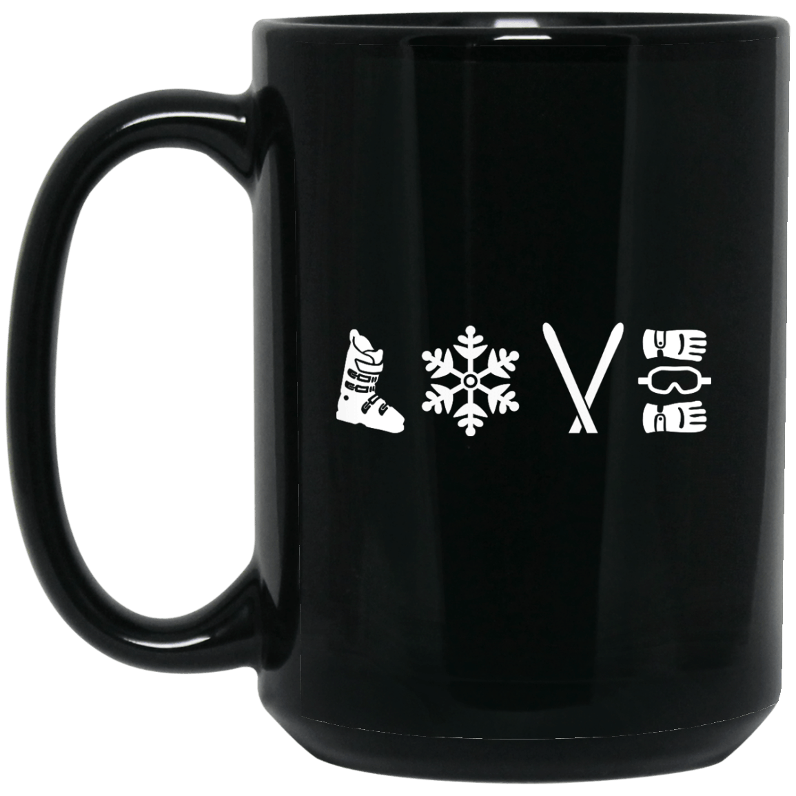 Love Ski Mug - Powderaddicts