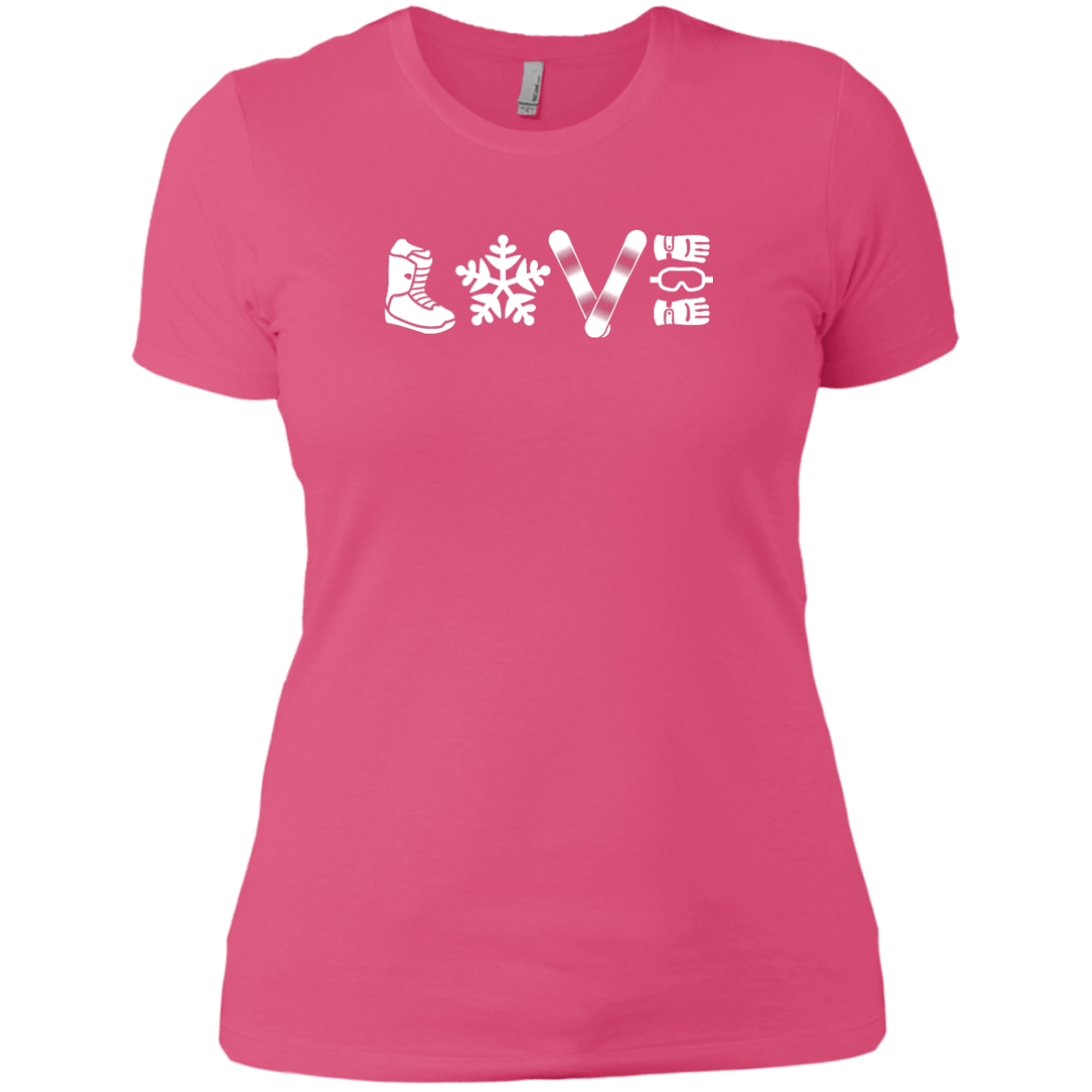 Love Snowboarding Ladies Tees - Powderaddicts