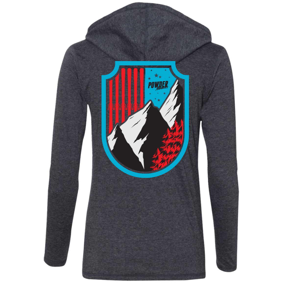 Ski Flag Hoodies - Powderaddicts