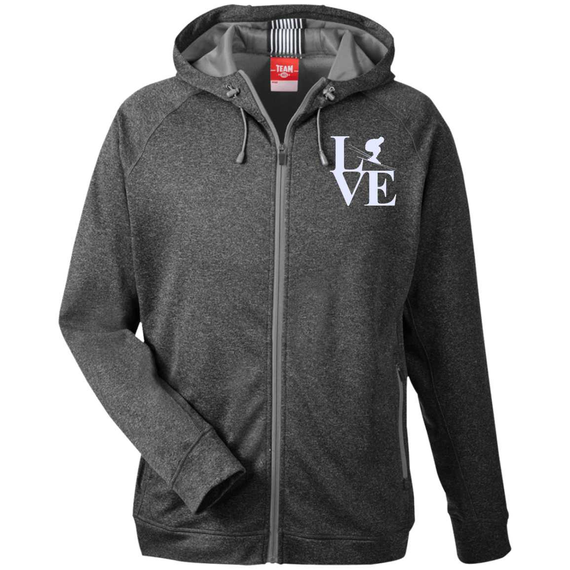 Love Ski Men's Zip Jacket - Powderaddicts