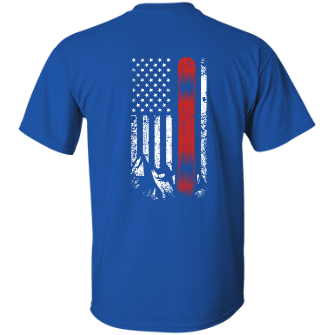 USA Snowboard Flag Youth Tees - Powderaddicts