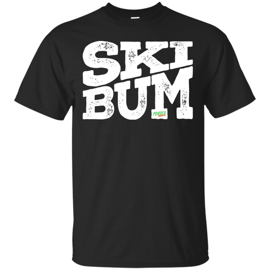SkiBum Men's Tees and V-Neck - Powderaddicts