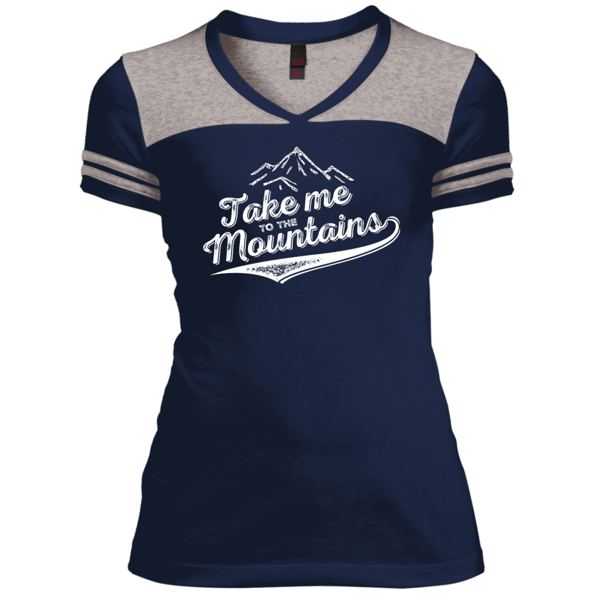 Take Me To The Mountains Ladies Tees and V-Neck - Powderaddicts