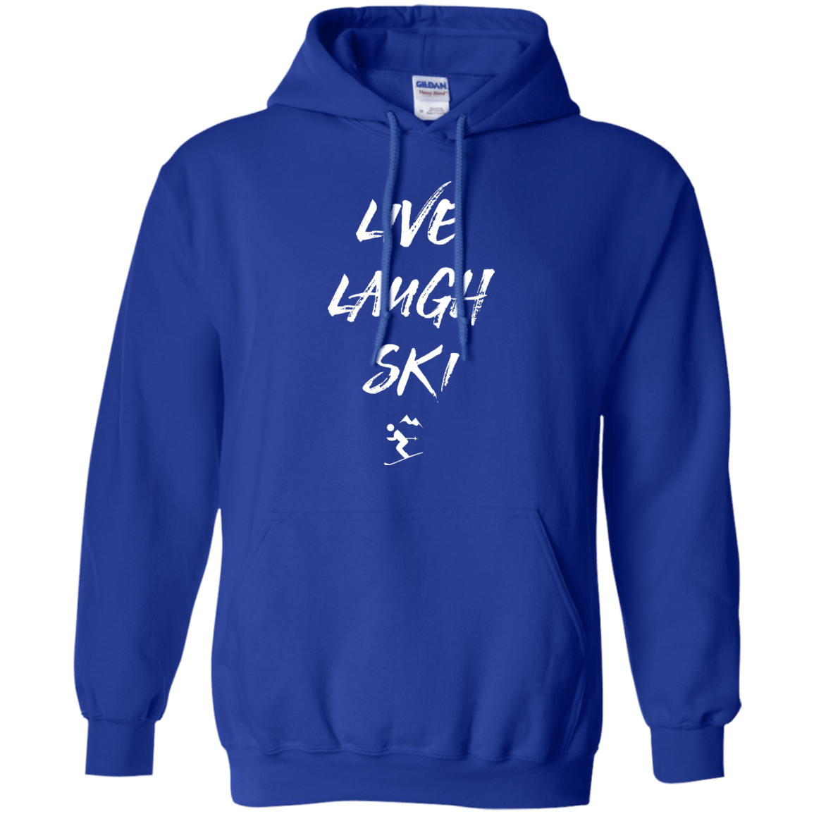 Live Laugh Ski Hoodies - Powderaddicts